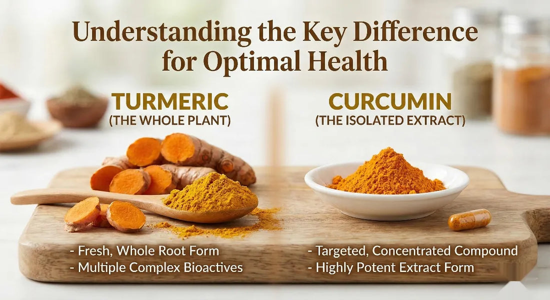 Curcumin vs. Turmeric: What's the Difference and Why It Matters